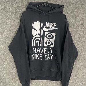 Nike NSW Have a Nike Day Size XL Pullover Hoodie Black DQ4171-010